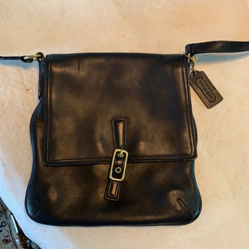 Coach crossbody leather purse